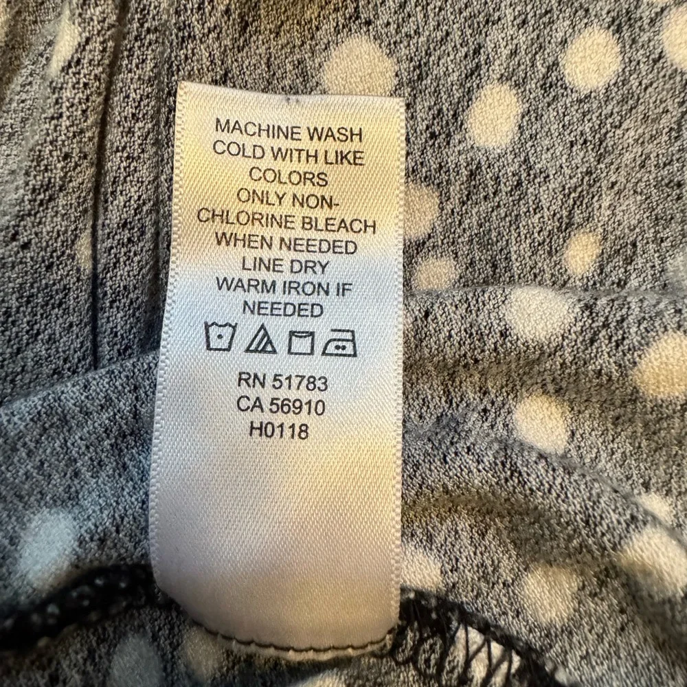 Maurices Black & White Polka Dot Lace-Trim Tank (Plus Size, 1, Women) - Picture 4 of 9